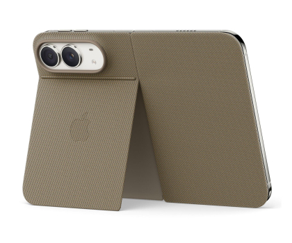Etui / obudowa na smartfona Apple Folio do iPhone Duo z podpórką jasnobeżowy